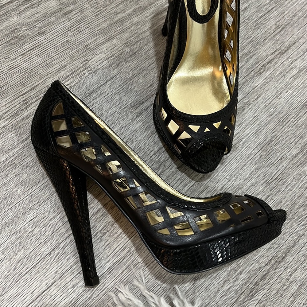 Charles by Charles David Peep Toe Heels
